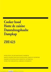 Zanussi ZHI 623 Handbuch Für Installation, Bedienung Und Wartung
