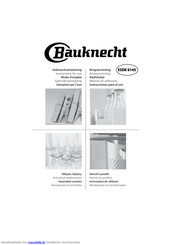 Bauknecht ESDE 8145 Gebrauchsanweisung