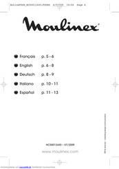 Moulinex OV2066 Benutzerhandbuch