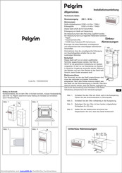 Pelgrim MAC696RVS Installationsanleitung