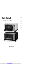 Tefal Delice Turbo Cleantech 24 L Handbuch
