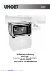 Unold 68817 Bedienungsanleitung