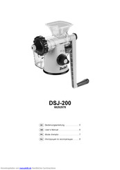 Defort DSJ-200 Bedienungsanleitung