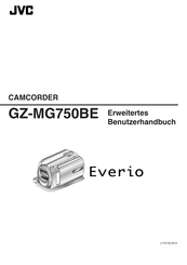 JVC GZ-MG750BE Everio Benutzerhandbuch