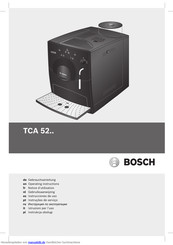 Bosch TCA529 Gebrauchsanleitung