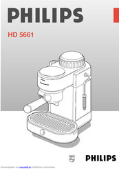 Philips HD 5661 Gebrauchsanweisung
