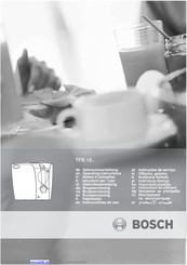 Bosch TFB 16 Serie Gebrauchsanleitung
