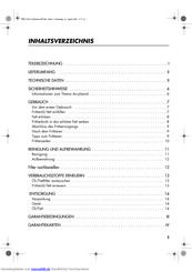 FIF MD 41941 Handbuch