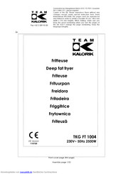 Kalorik TKG FT 1004 Gebrauchsanleitung
