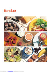 TEFAL Fondue Thermo Protect Bedienungsanleitung