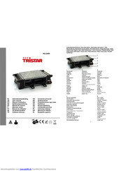 TriStar RA-2990 Bedienungsanleitung
