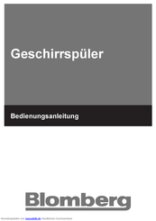 Blomberg GIN 9475 X Bedienungsanleitung