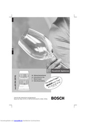 Bosch Lounge SGS46A32EU Gebrauchsanweisung
