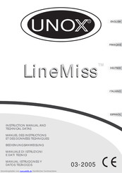 Unox LineMiss Bedienungsanweisung