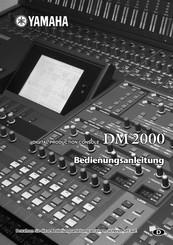 Yamaha DM2000 Bedienungsanleitung