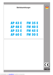 Hoonved AP 53 E Betriebsanleitung