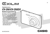 Casio EX-Z60 Bedienungsanleitung