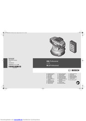 Bosch GSL Professional 2 Set Originalbetriebsanleitung