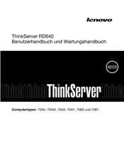 Lenovo ThinkServer RD640 70AY Benutzerhandbuch
