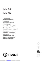 Indesit IDE 44 Installationsanleitung