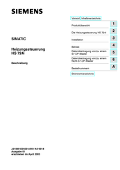 Siemens SIMATIC HS 724i Beschreibung