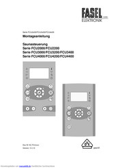 FASEL Elektronik FCU3400 Serie Montageanleitung