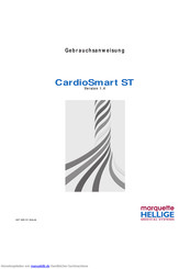 marquette hellige CardioSmart ST Gebrauchsanweisung