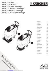 Kärcher BR/BD XL 530 BAT Package Bedienungsanleitung