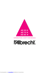 Albrecht AE 55 H Kurzanleitung
