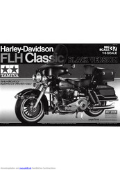 Tamiya Harley-Davidson FLH Classic Black Version Handbuch