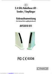 Schwaiger AVS5010 011 Gebrauchsanweisung