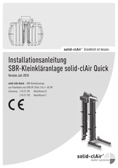 solid-clAir Quick 12EW Installationsaleitung