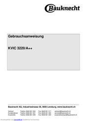 Bauknecht KVIC 3220/A++ Gebrauchsanweisung