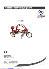 Vanraam Kombination Fun2Go mit Funtrain Gebrauchsanweisung