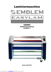 EMBLEM EASYLAM EXPERT Bedienungsanleitung