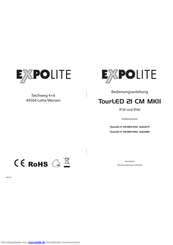 Expolite TourLED 21 CM MKII IP20 Bedienungsanleitung