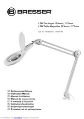 Bresser LED Table Magnifier 175mm Bedienungsanleitung