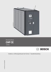 Bosch CHP CE 100 NA Installations- Und Wartungsanleitung Für Den Fachmann
