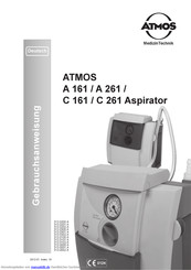Atmos C 261 Aspirator Gebrauchsanweisung