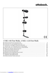 Ottobock 170K1 80 Free Walk Gebrauchsanweisung