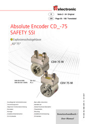 Tr-Electronic CDH 75 M Benutzerhandbuch