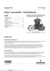 Fisher Control-Disk Betriebsanleitung