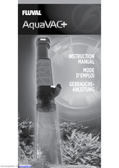 Fluval AquaVAC+ Gebrauchsanleitung