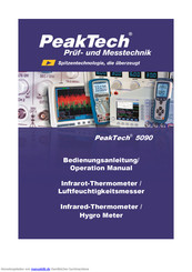 PeakTech 5090 Bedienungsanleitung