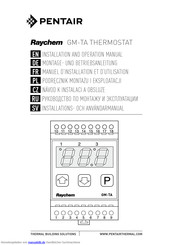 Pentair Raychem GM-TA Montage- Und Betriebsanleitung