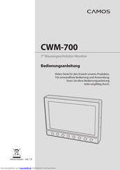 Camos CWM-700 Bedienungsanleitung