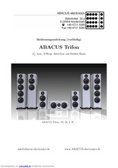 ABACUS Trifon 3C Bedienungsanleitung