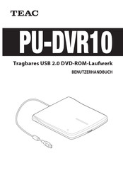 Teac PU-DVR10 Benutzerhandbuch