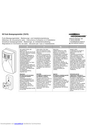 Heidemann 70375 Bedienungs- Und Installationsanleitung