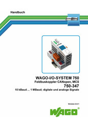 WAGO 750-347 Handbuch